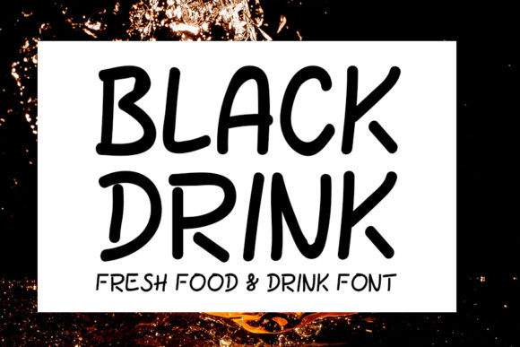 Black Drink: A Versatile Display Font for Creative Web Design