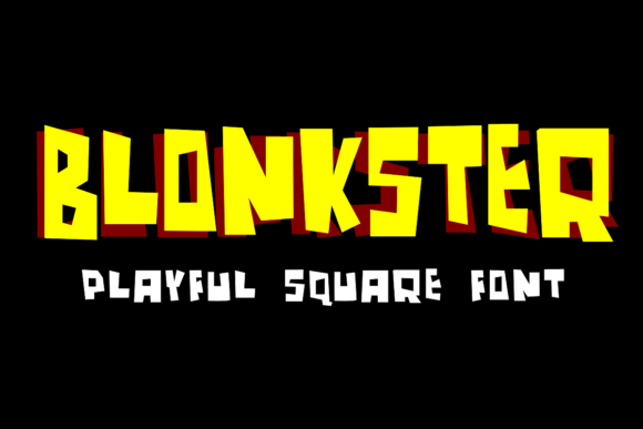 Blonkster: A Versatile Display Font for Eye-Catching Campaigns