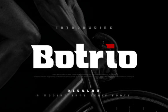 Botrio: A Classy Display Font for Editorial Elegance