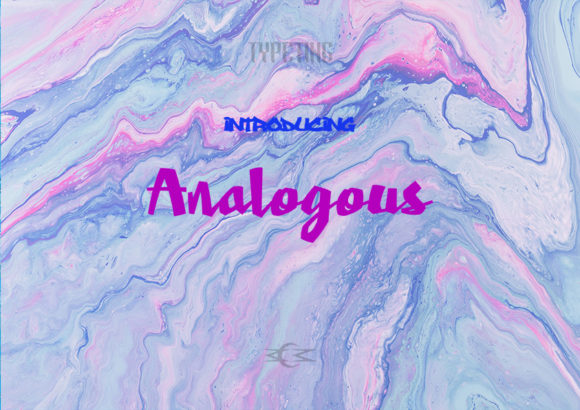 Bring Joy to Your Creations with Analogous Font