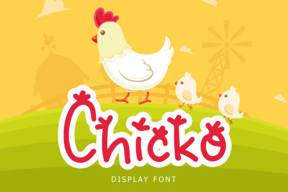 Chicko: The Joyful Display Font for Creative Business Branding