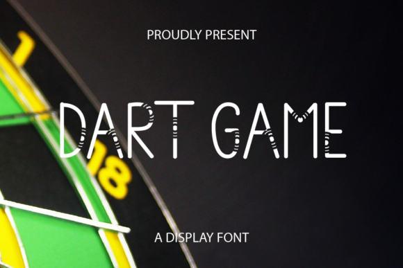 Dart Game: A Clean and Versatile Display Font