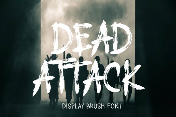 Dead Attack: A Unique and Quirky Display Font for Editorial Design