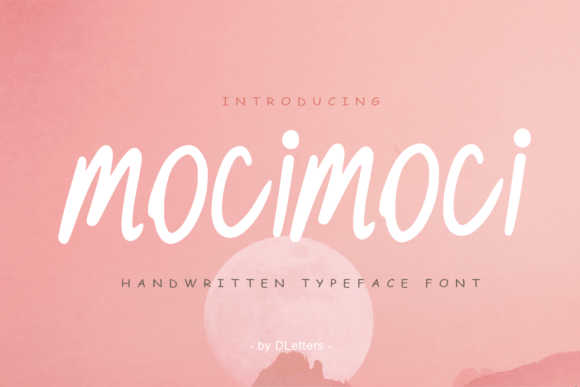 Discover Mocimoci: A Charming Display Font for Editors