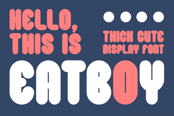 Eatboy: A Charming and Versatile Display Font