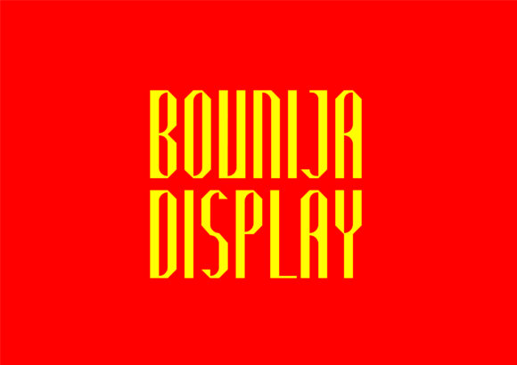 Elevate Your Brand with Bounija Display Font