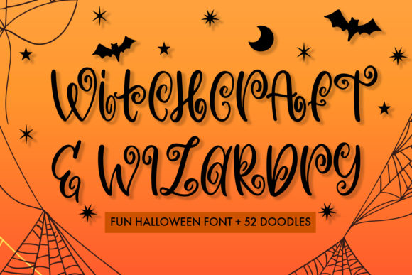 Enchant Your Creations with Witchcraft and Wizardry Font
