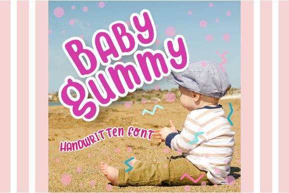 Enhance Your Brand with Baby Gummy: A Joyful Display Font