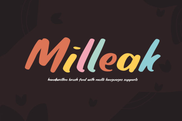 Enhance Your Brand with Milleak: A Bold and Friendly Display Font