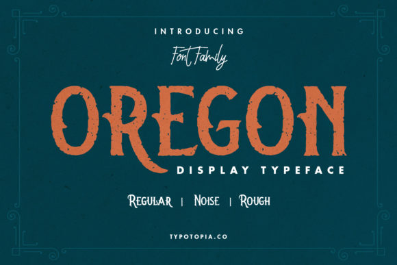 Enhance Your Brand with Oregon: A Bold and Chunky Display Font