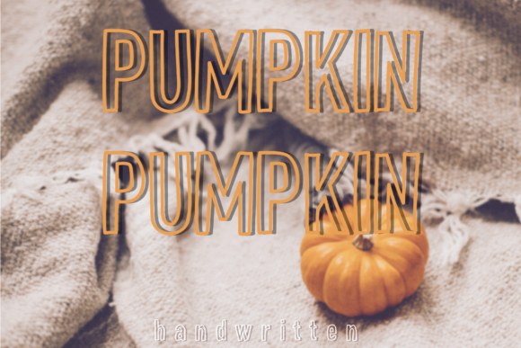 Enhance Your Brand with Pumpkin Pumpkin Font