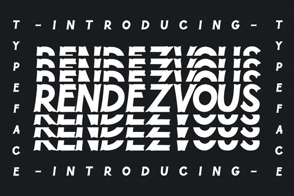 Enhance Your Brand with Rendezvous: A Bold Display Font