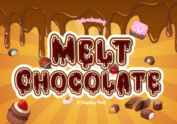 Enhance Your Web Design with Melt Chocolate Font
