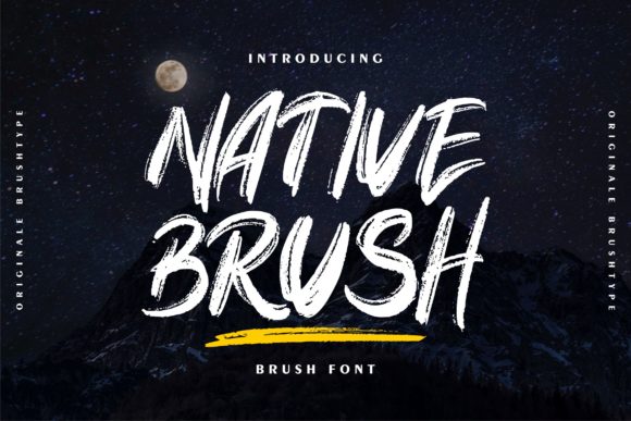 Enhance Your Web Design with Native Brush Font