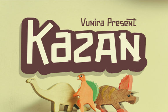 Exploring Kazan: A Bold and Playful Display Font