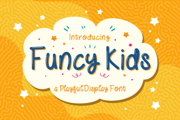 Funcy Kids: A Joyful Display Font for Editorial Design