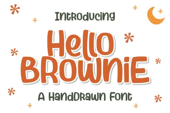 Hello Brownie: A Friendly and Versatile Display Font