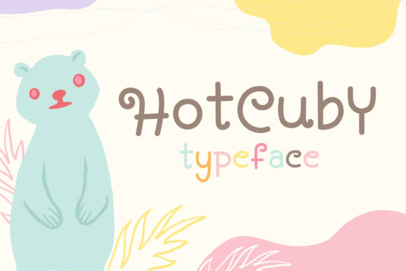 Hot Cuby: A Whimsical Display Font for Polished Branding