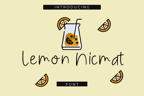 Lemon Nicmat: A Font for Polished and Memorable Branding