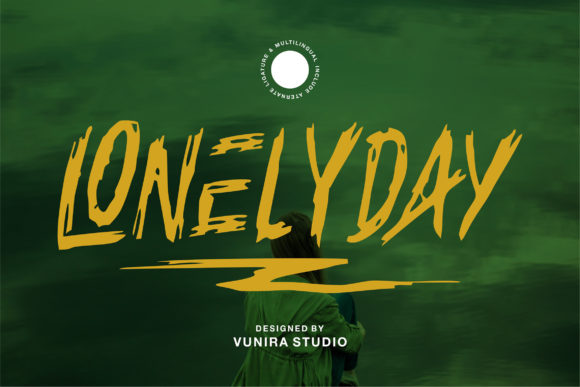 Lonelyday: A Unique Brush Pen Font for Creative Branding