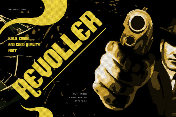 Revoller: A Bold and Unique Display Font