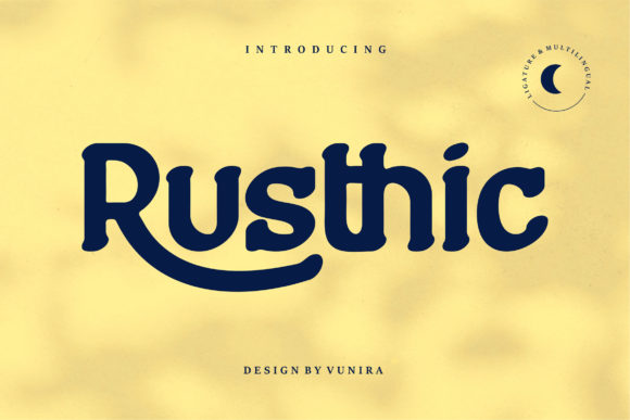 Rusthic: A Bold and Versatile Display Font for Web Design