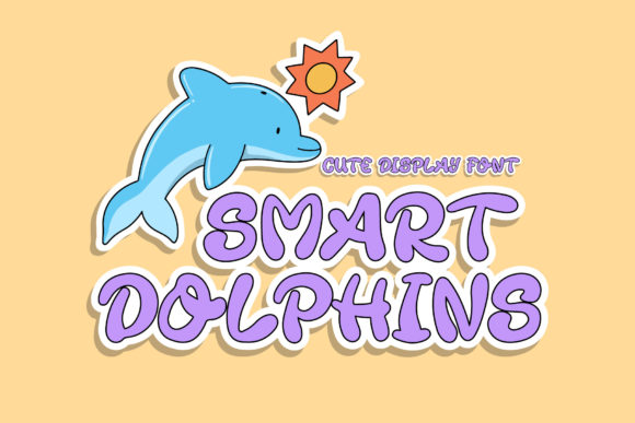 Smart Dolphins: A Clean and Soft Display Font for Web Design